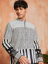 Men's Black Cotton Kurta